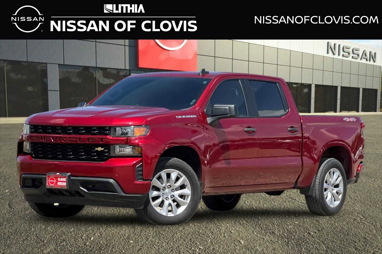 Used 2021 Chevrolet Silverado 1500 Custom AWD/4WD image 1