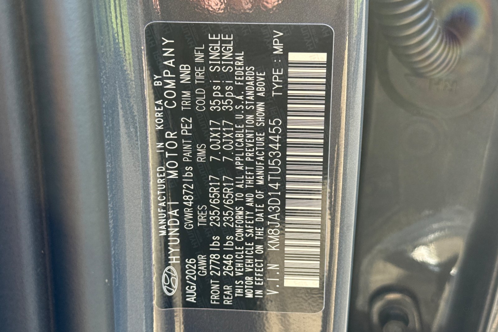 New 2026 Hyundai Tucson Blue SE FWD image 26