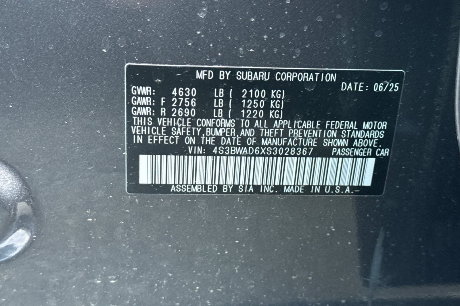 New 2025 Subaru Legacy Premium AWD/4WD image 34