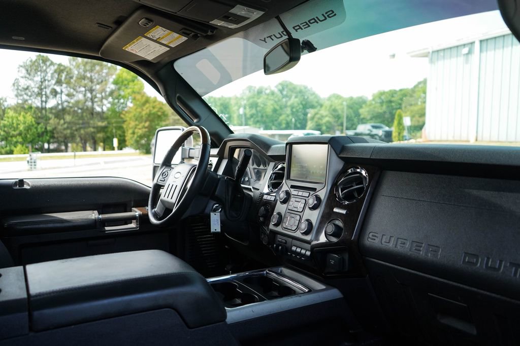 Used 2015 Ford F350 Platinum w/ Snow Plow Prep Package AWD/4WD image 14