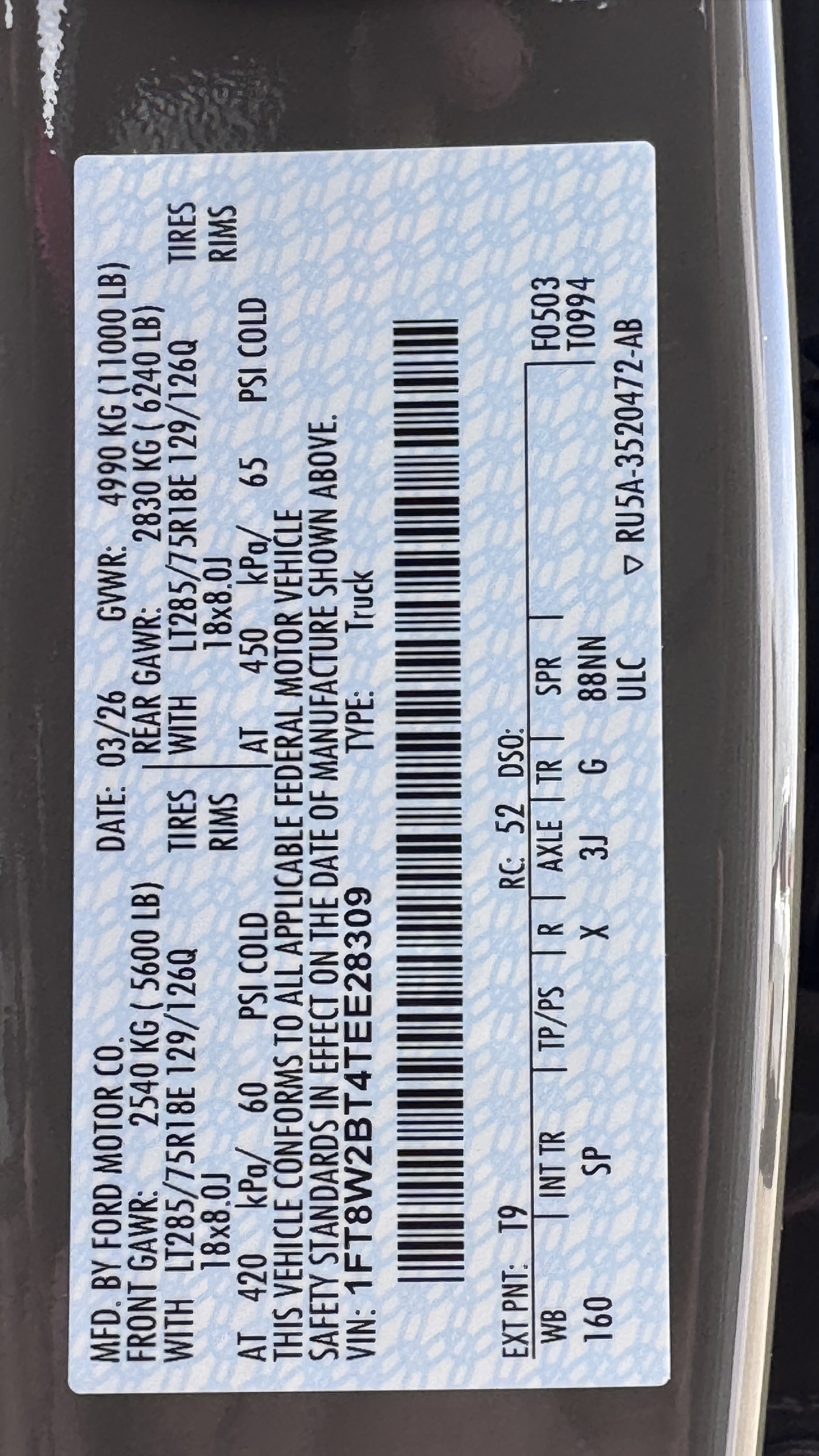 New 2026 Ford F250 King Ranch image 7