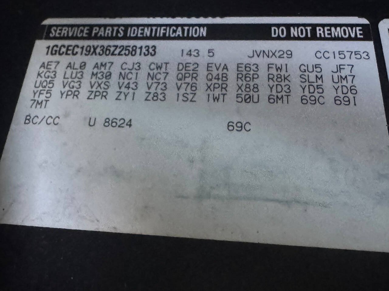 Used 2006 Chevrolet Silverado 1500 W/T RWD image 44