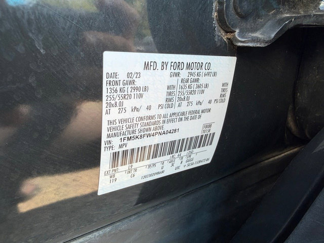 Used 2023 Ford Explorer Limited w/ Hybrid Equipment Group 310A AWD/4WD image 24