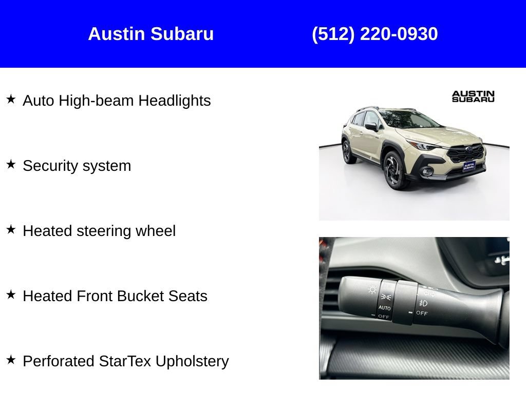 New 2026 Subaru Crosstrek 2.5i Limited AWD/4WD image 17
