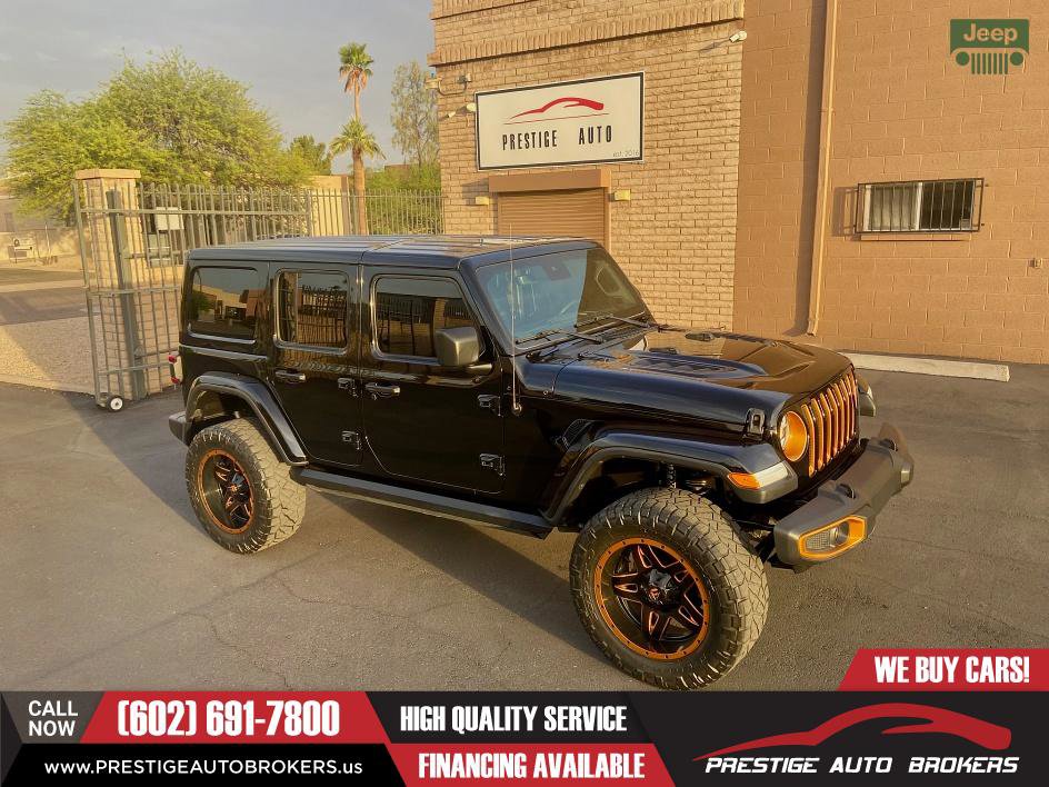 Used 2019 Jeep Wrangler Unlimited Sahara image 2