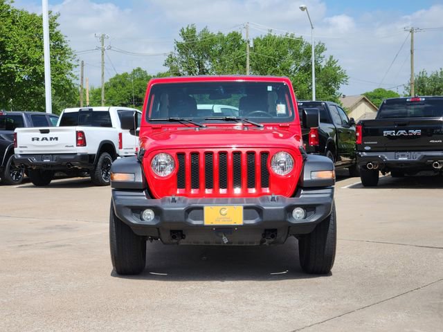 Certified 2021 Jeep Wrangler Unlimited Sport AWD/4WD image 2
