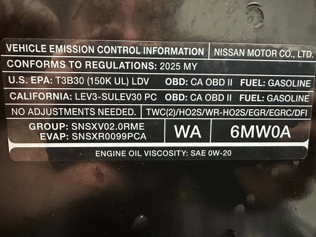 Used 2025 Nissan Sentra S w/ Lighting Package image 62