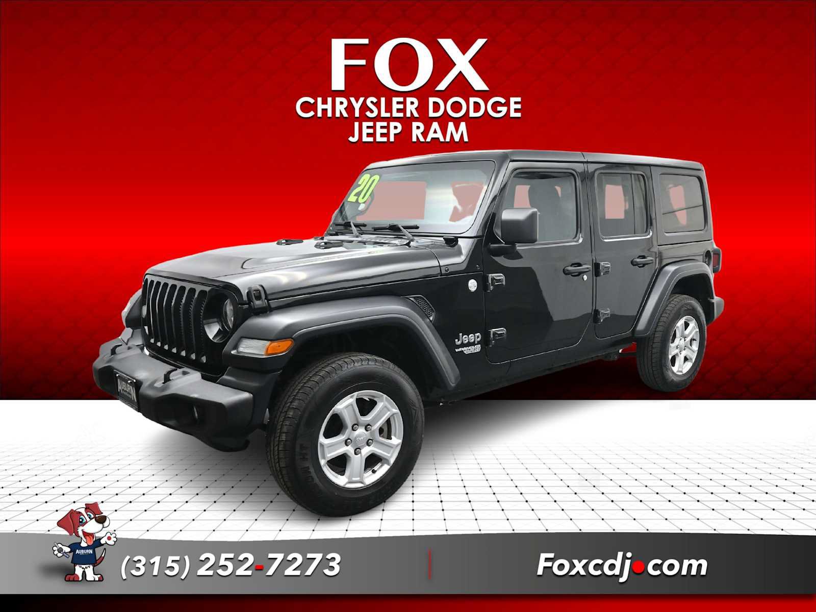 Used 2020 Jeep Wrangler Unlimited Sport S