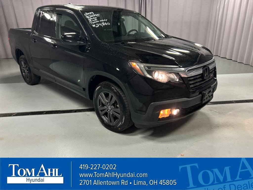 Used 2019 Honda Ridgeline Sport