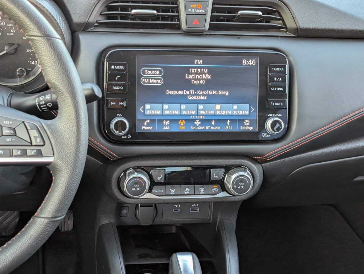 Certified 2024 Nissan Versa SR w/ Trunk Package FWD image 12