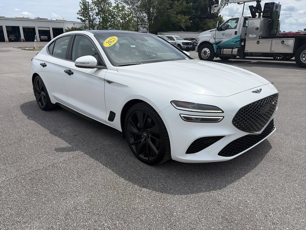 Used 2023 Genesis G70 2.0T w/ Sport Prestige Package RWD image 9
