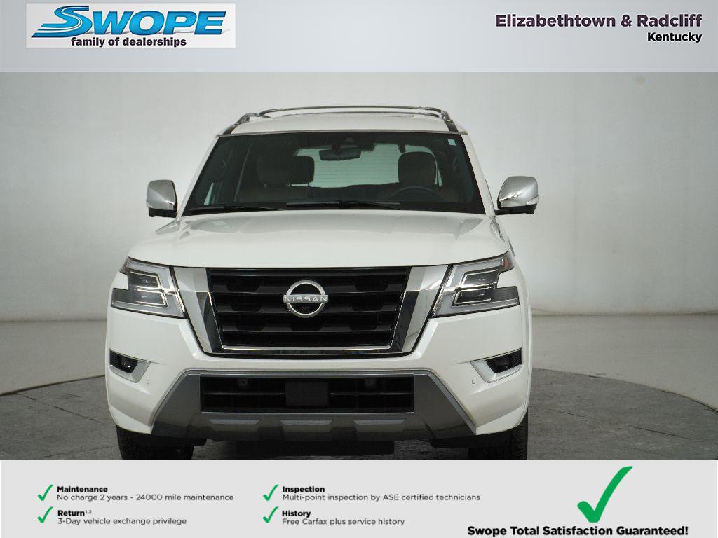 Used 2024 Nissan Armada Platinum w/ Captain's Chairs Package image 9