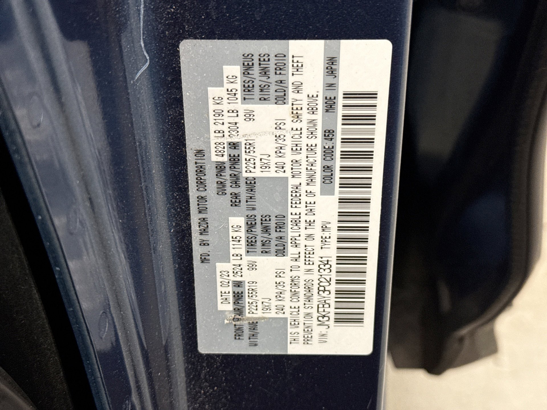 Used 2023 MAZDA CX-5 AWD 2.5 Turbo image 11
