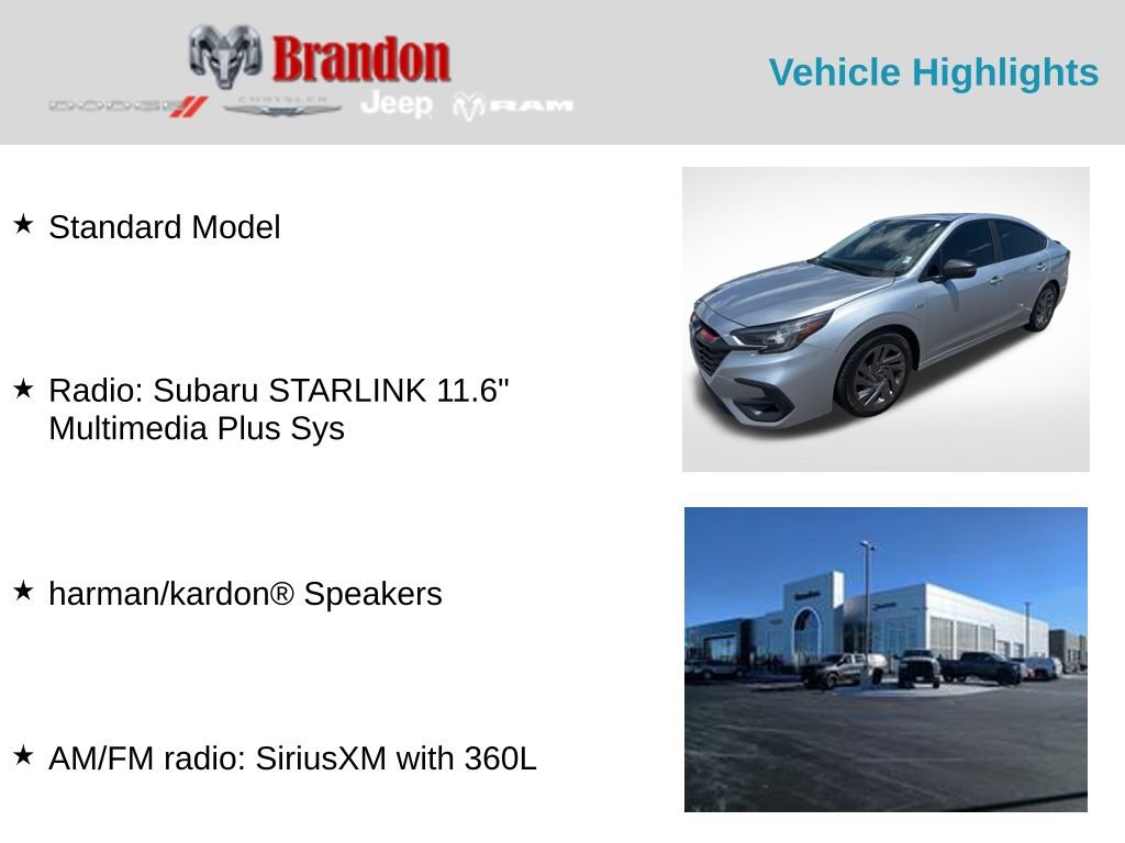 Used 2024 Subaru Legacy Premium AWD/4WD image 2