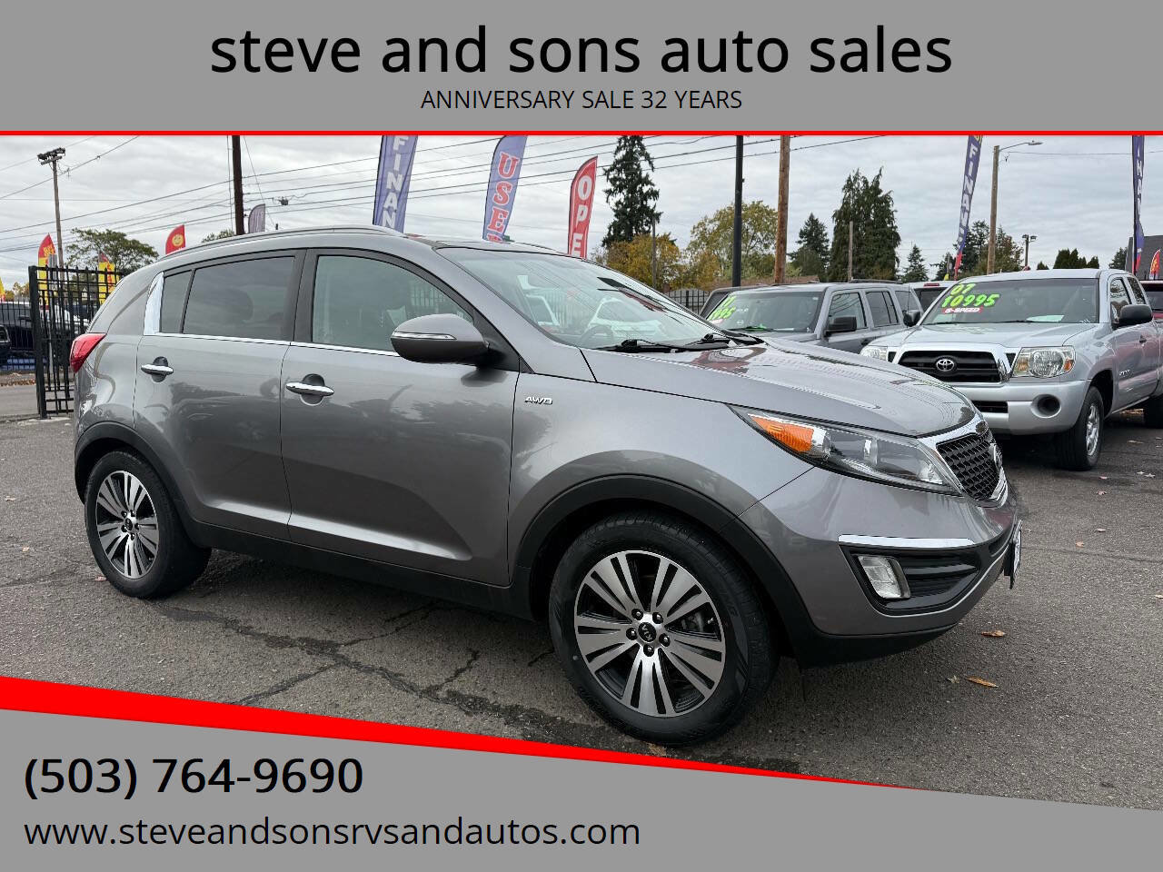 Used 2016 Kia Sportage EX w/ EX Premium Package image 1