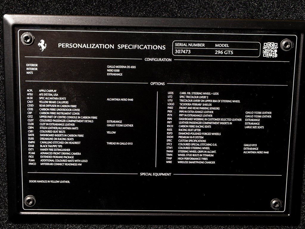 Certified 2024 Ferrari 296 GTS image 26