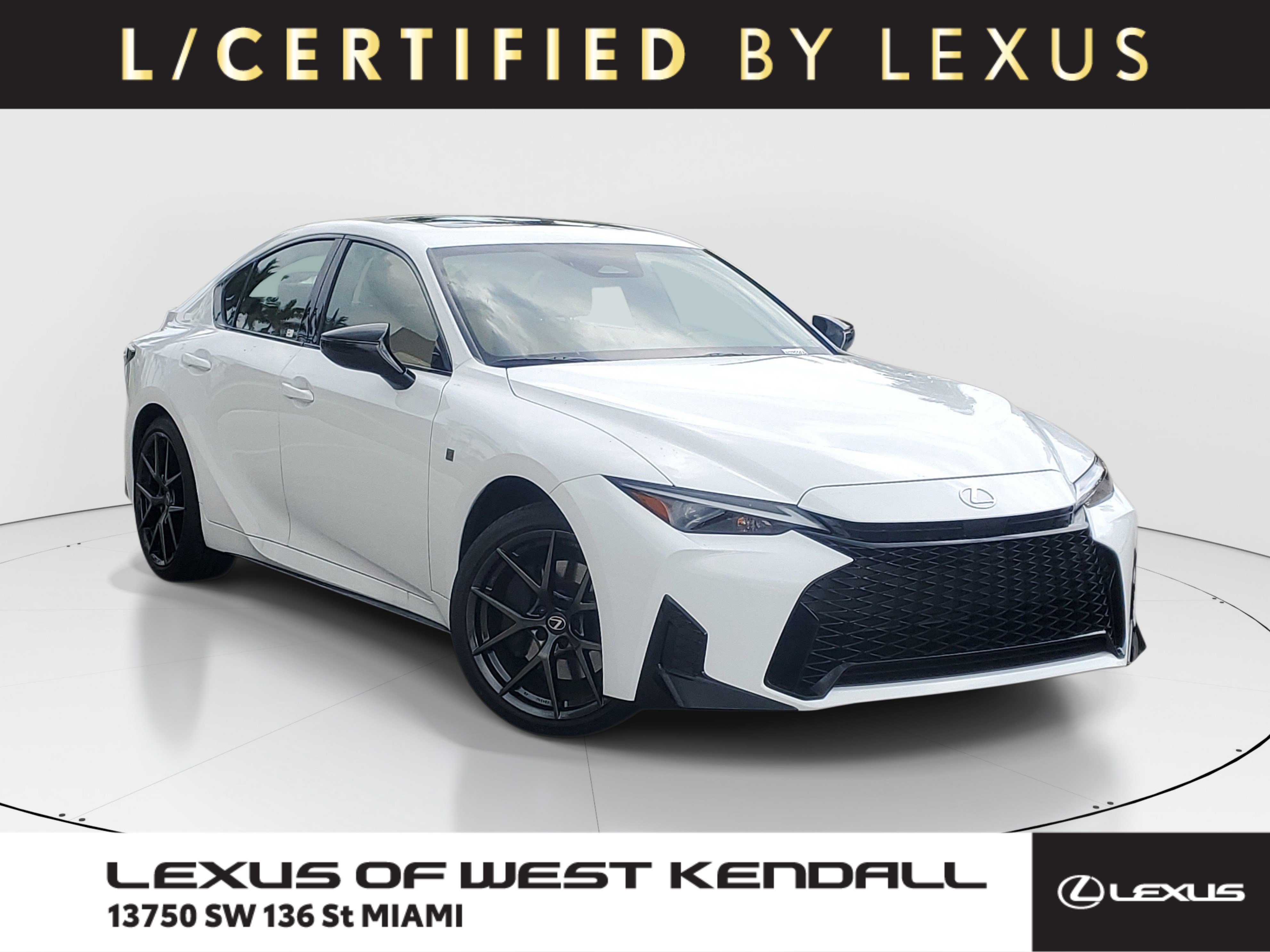 Used 2026 Lexus IS 350 F Sport w/ Accessory Package Z1 RWD image 1