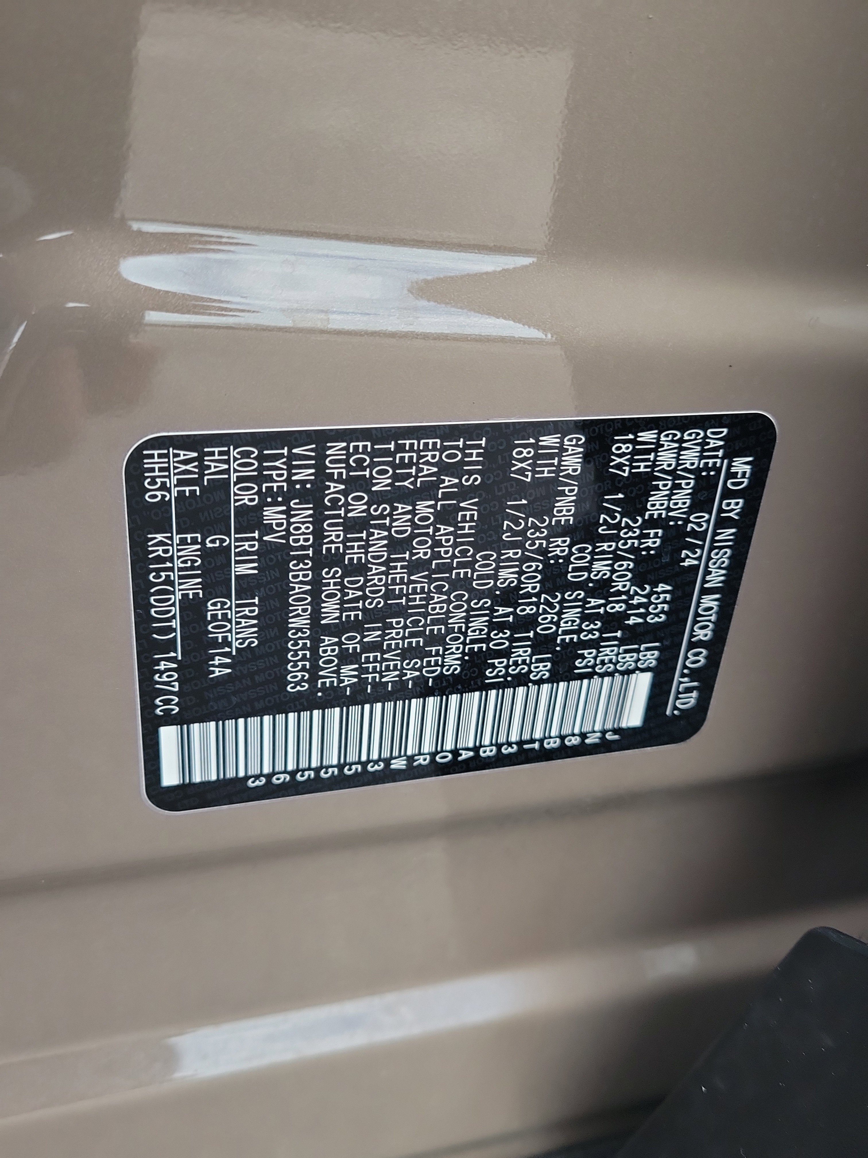 Used 2024 Nissan Rogue SV w/ SV Premium Package image 38