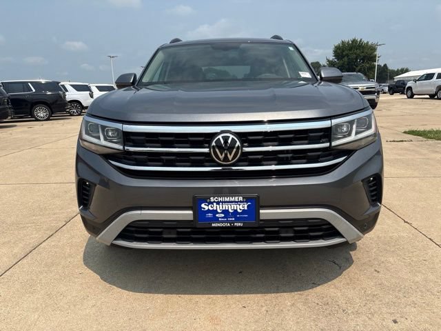 Used 2021 Volkswagen Atlas SE w/ Panoramic Sunroof Package AWD/4WD image 3
