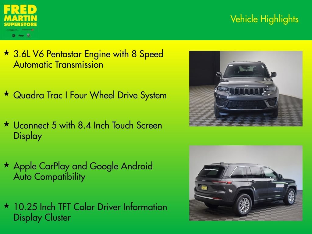 New 2026 Jeep Grand Cherokee Laredo AWD/4WD image 7