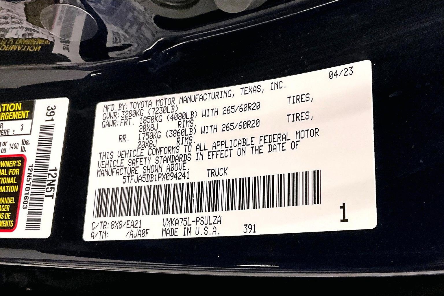 Used 2023 Toyota Tundra Limited AWD/4WD image 41
