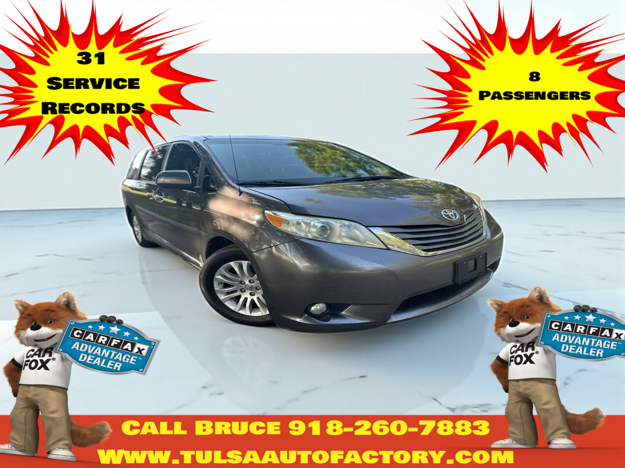 Used 2013 Toyota Sienna XLE image 1