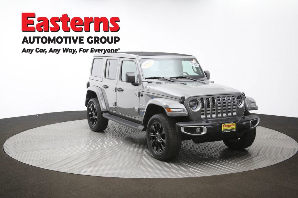Used 2021 Jeep Wrangler Unlimited Sahara w/ Cold Weather Group image 52
