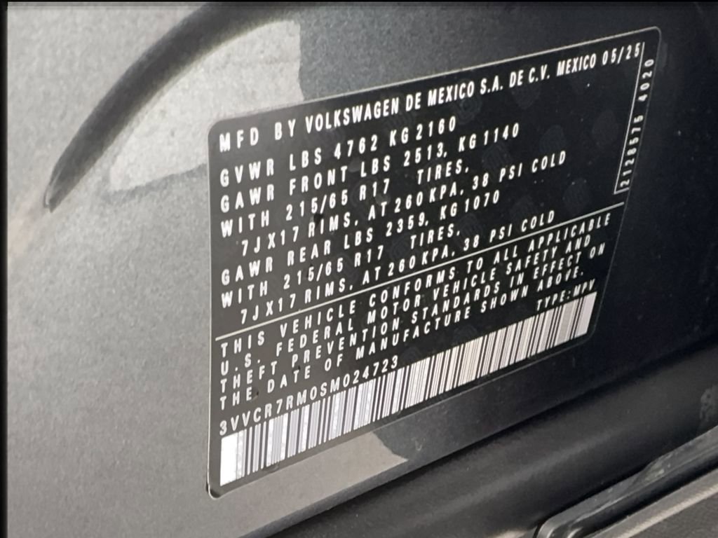 Used 2025 Volkswagen Tiguan S FWD image 47