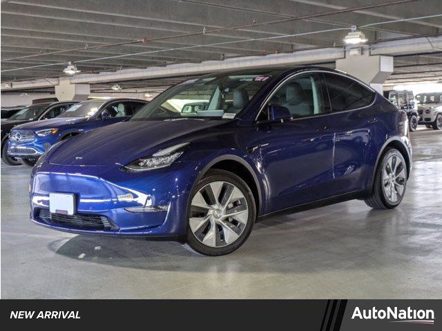 Used 2021 Tesla Model Y Long Range AWD/4WD image 1