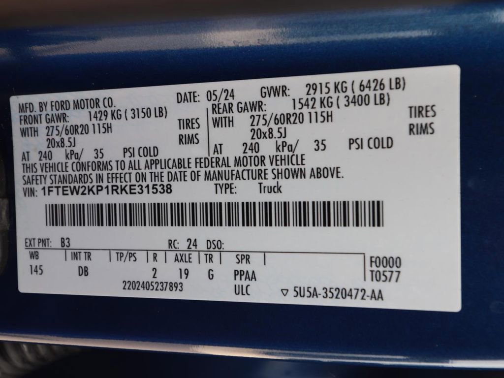 Certified 2024 Ford F150 STX image 25