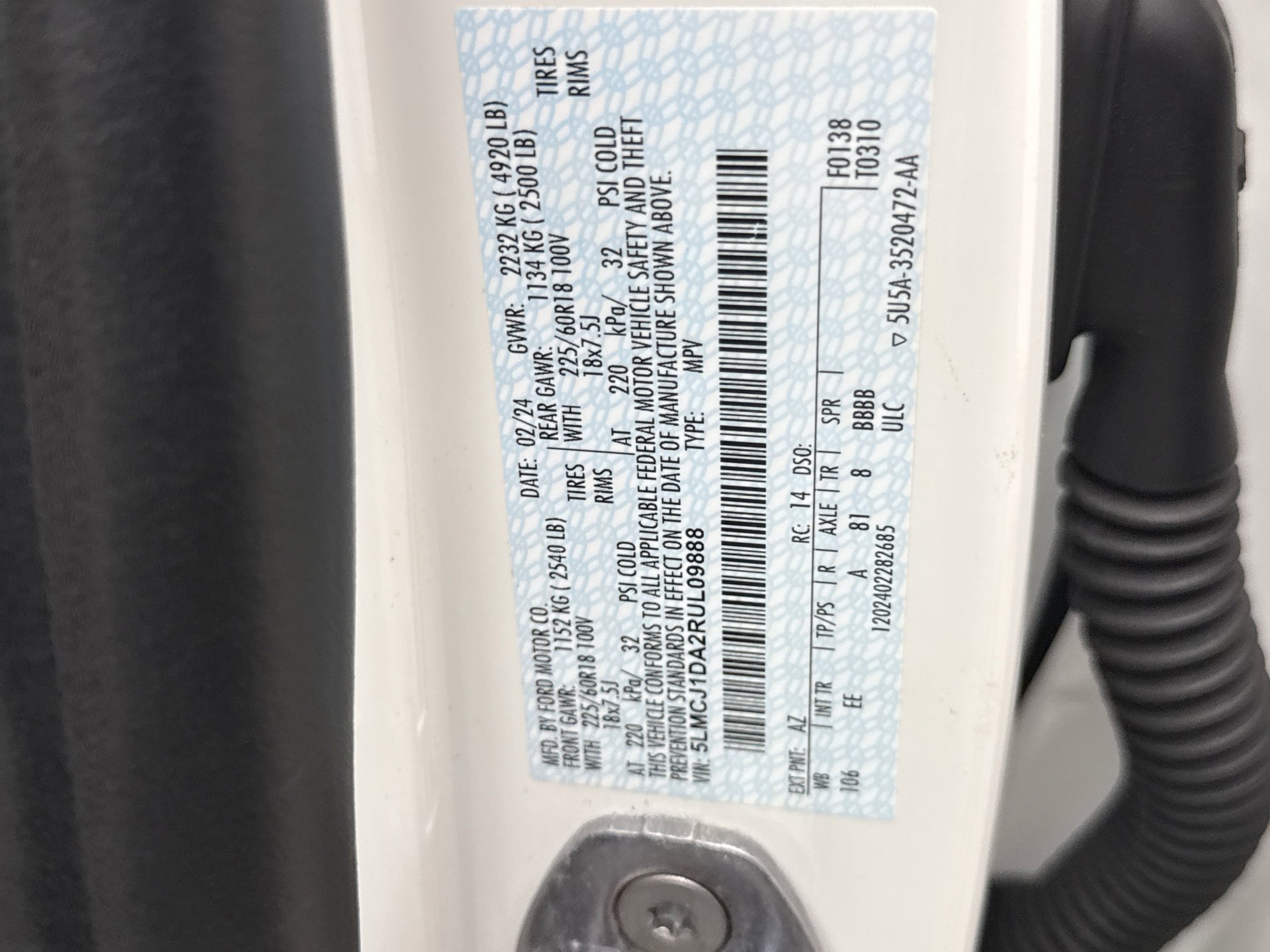 Used 2024 Lincoln Corsair AWD image 24