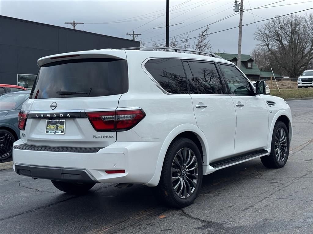 Used 2022 Nissan Armada Platinum w/ Captain's Chairs Package image 3