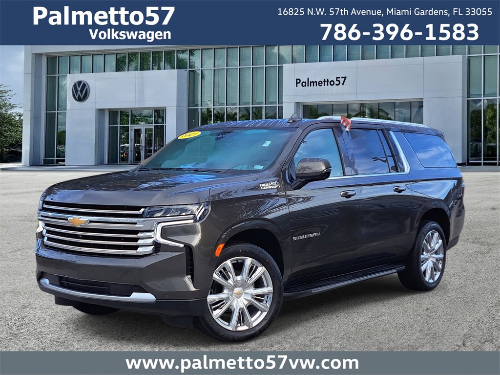 Used 2021 Chevrolet Suburban High Country image 1
