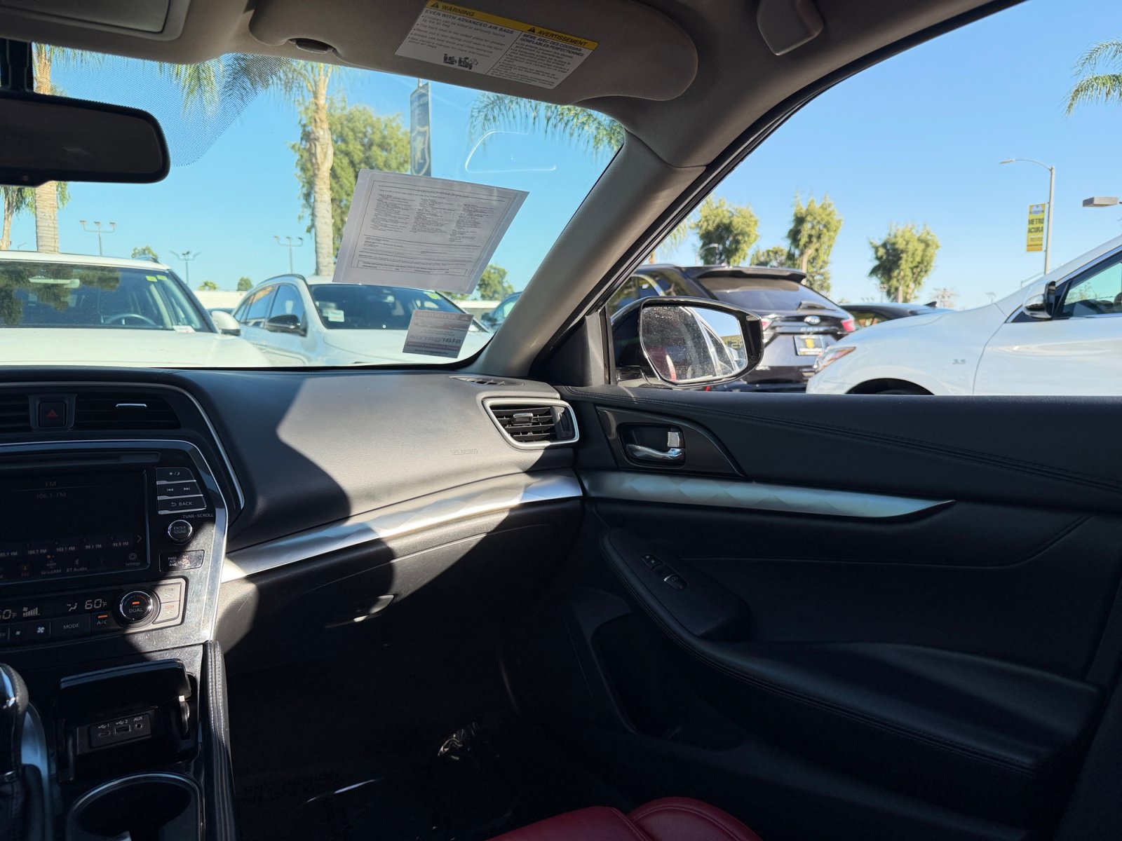 Used 2019 Nissan Maxima 3.5 S w/ Floor Mat Group FWD image 17