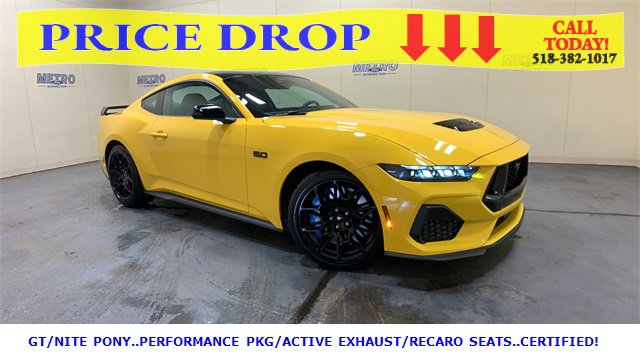 Certified 2024 Ford Mustang GT Premium w/ GT Performance Package