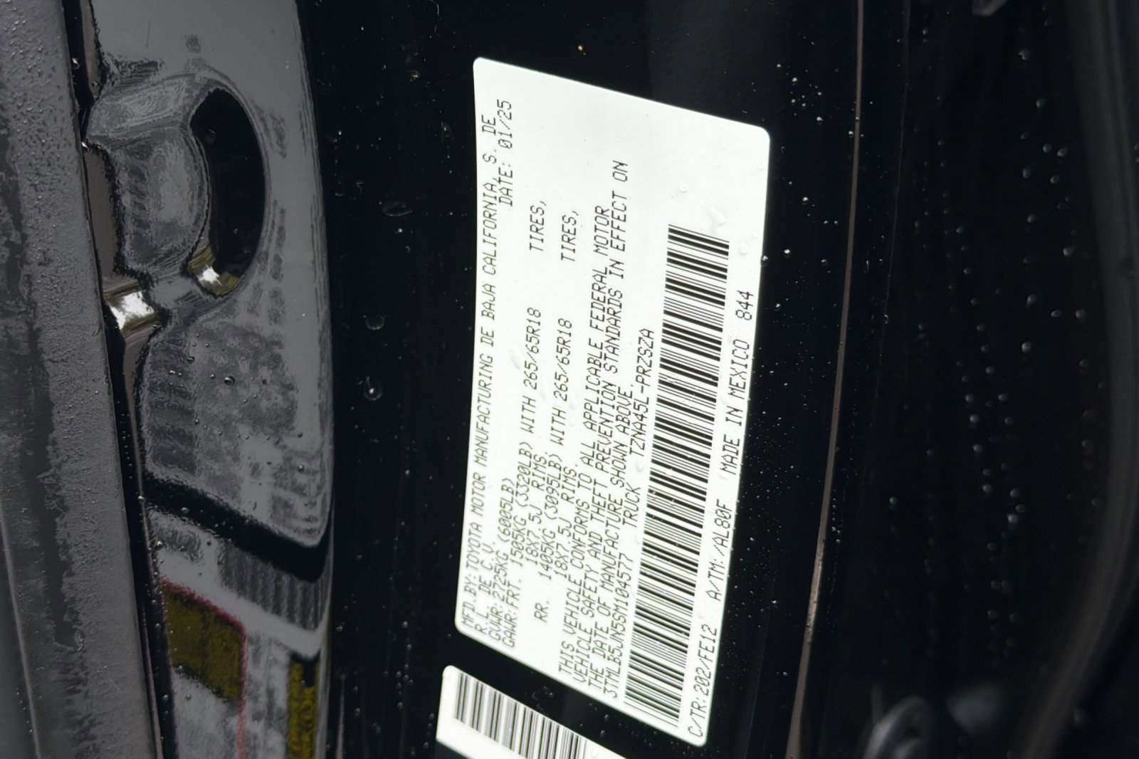 Certified 2025 Toyota Tacoma TRD Sport image 27