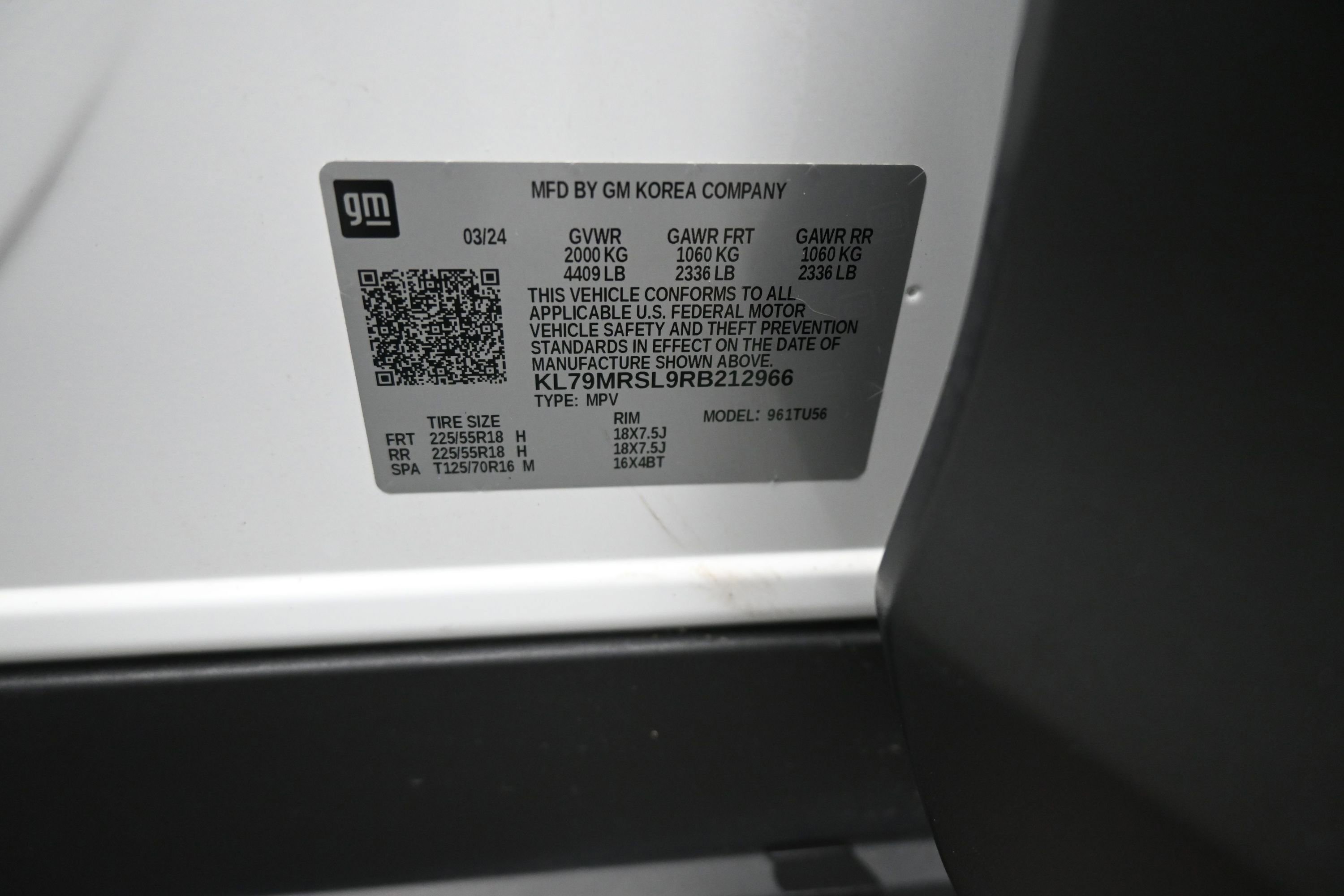 Used 2024 Chevrolet TrailBlazer LT w/ Convenience Package AWD/4WD image 11