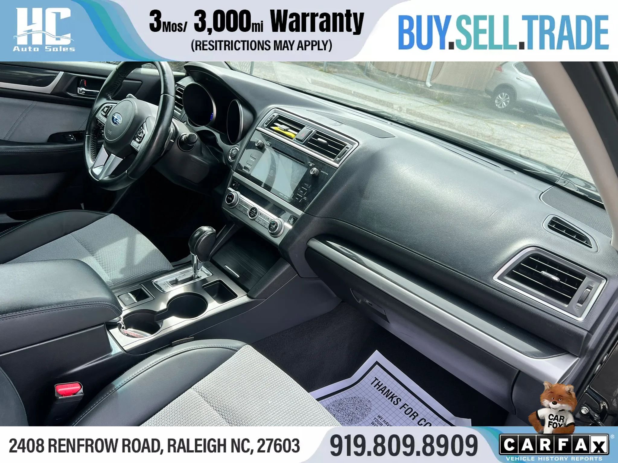 Used 2017 Subaru Legacy 2.5i Sport image 21