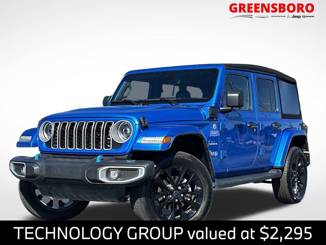 Used 2024 Jeep Wrangler Unlimited Sahara w/ Technology Group