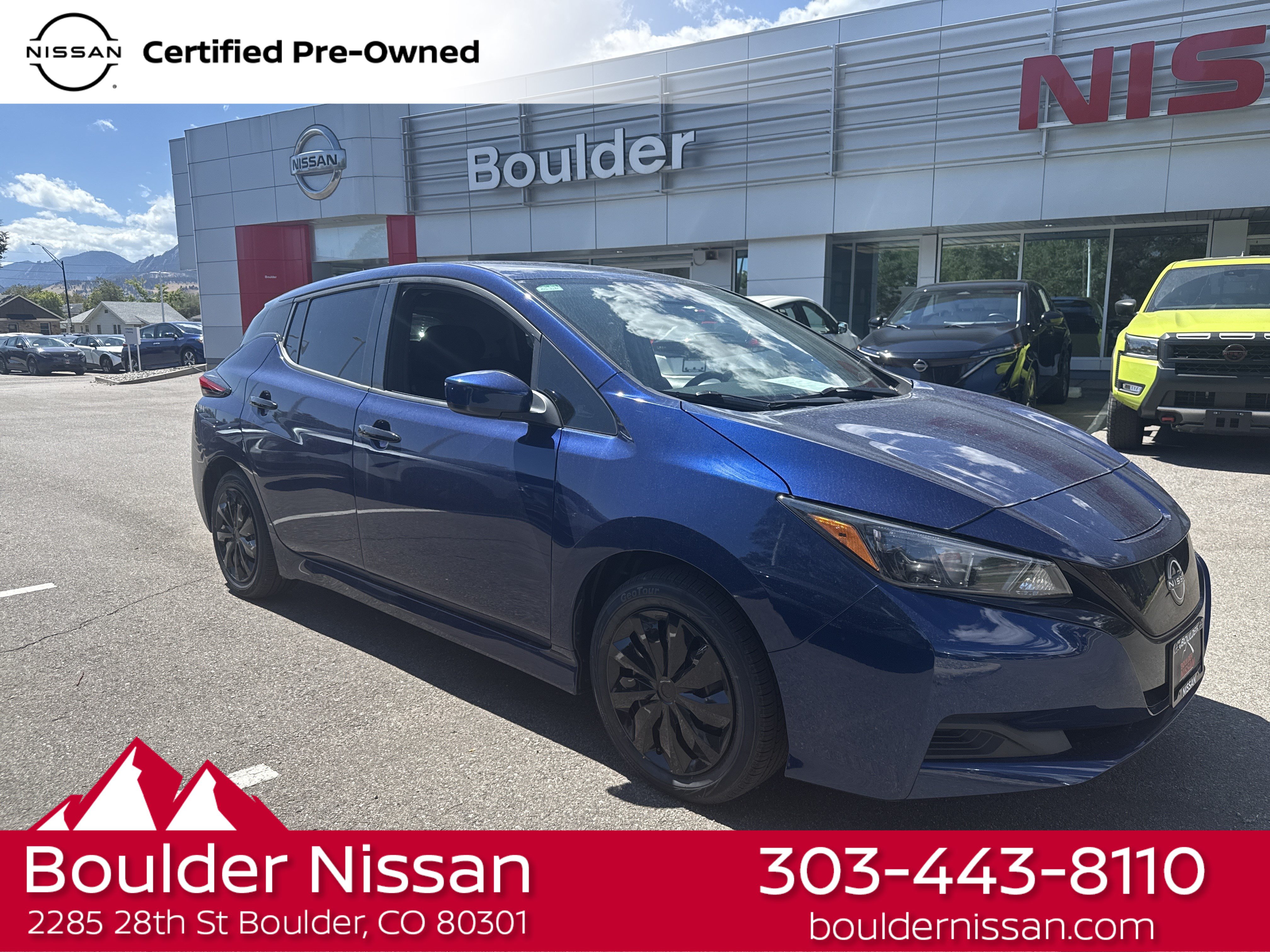 Certified 2025 Nissan Leaf S