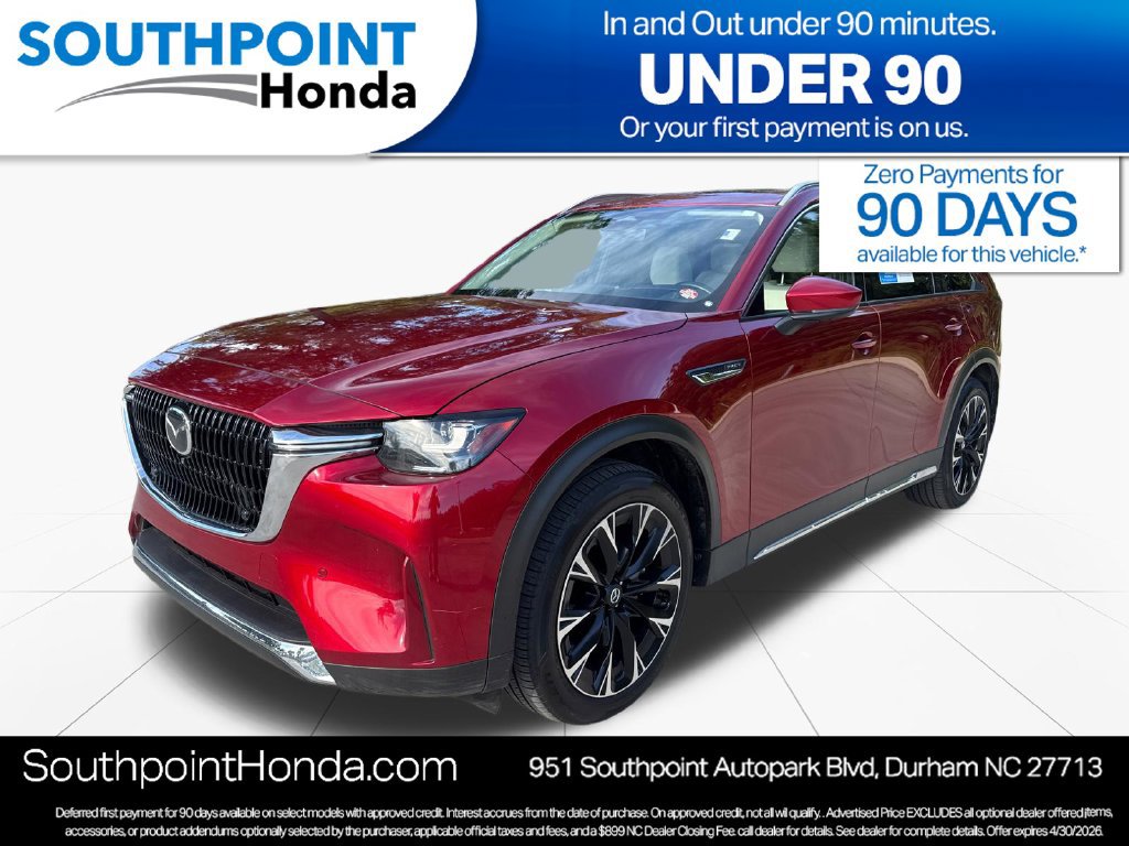 Used 2024 MAZDA CX-90 Plug-In Hybrid w/ Premium Plus AWD/4WD image 3