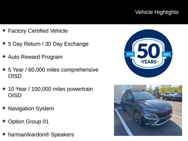 Used 2022 Hyundai Kona Limited AWD/4WD image 5