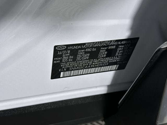 Used 2019 Hyundai Santa Fe AWD w/ Cargo Package image 35