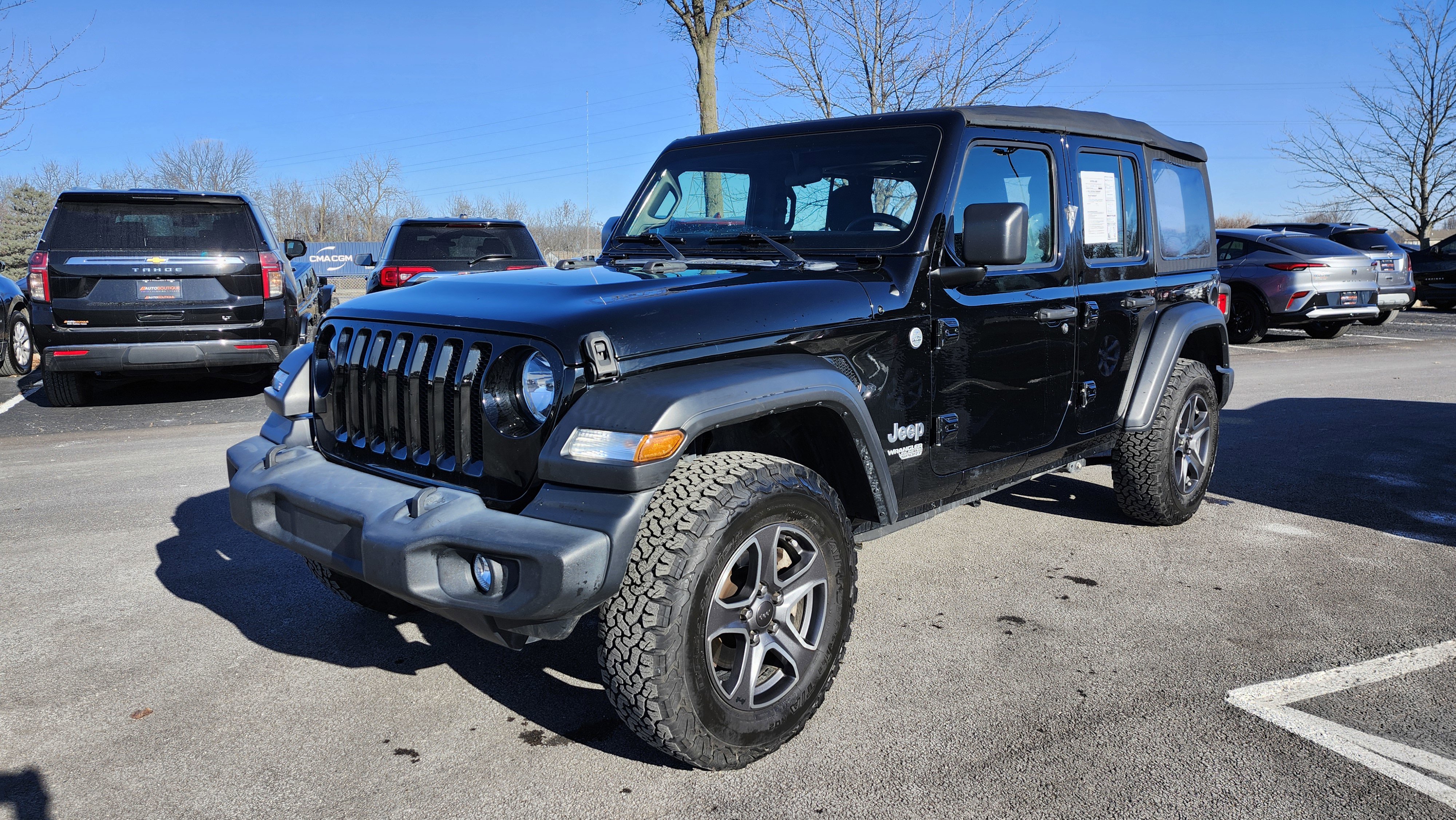 Used 2020 Jeep Wrangler Unlimited Sport image 12