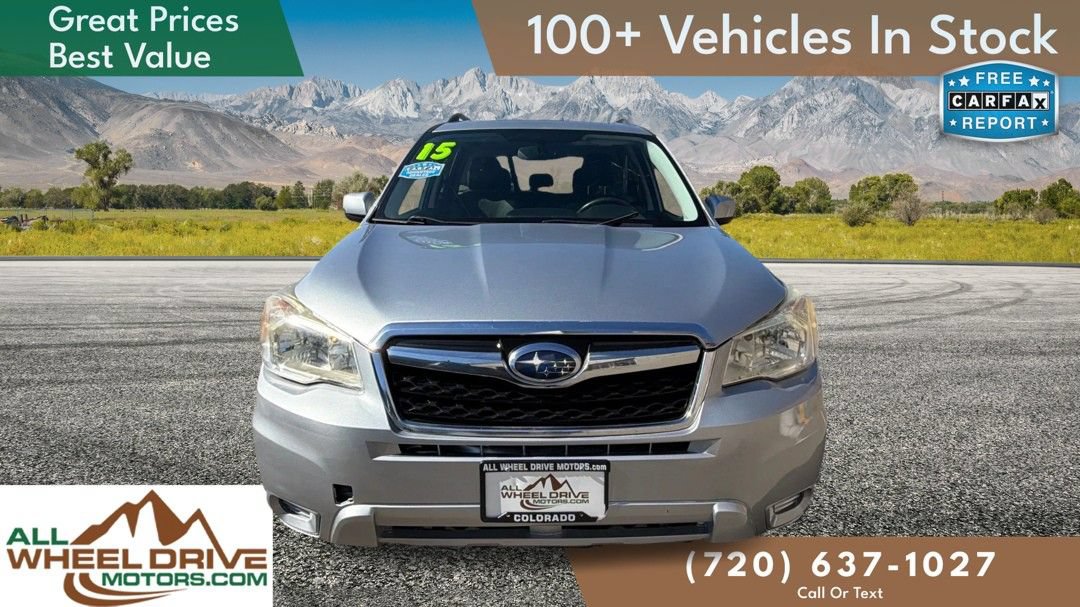 Used 2015 Subaru Forester 2.5i Limited w/ Popular Package #2 AWD/4WD image 2