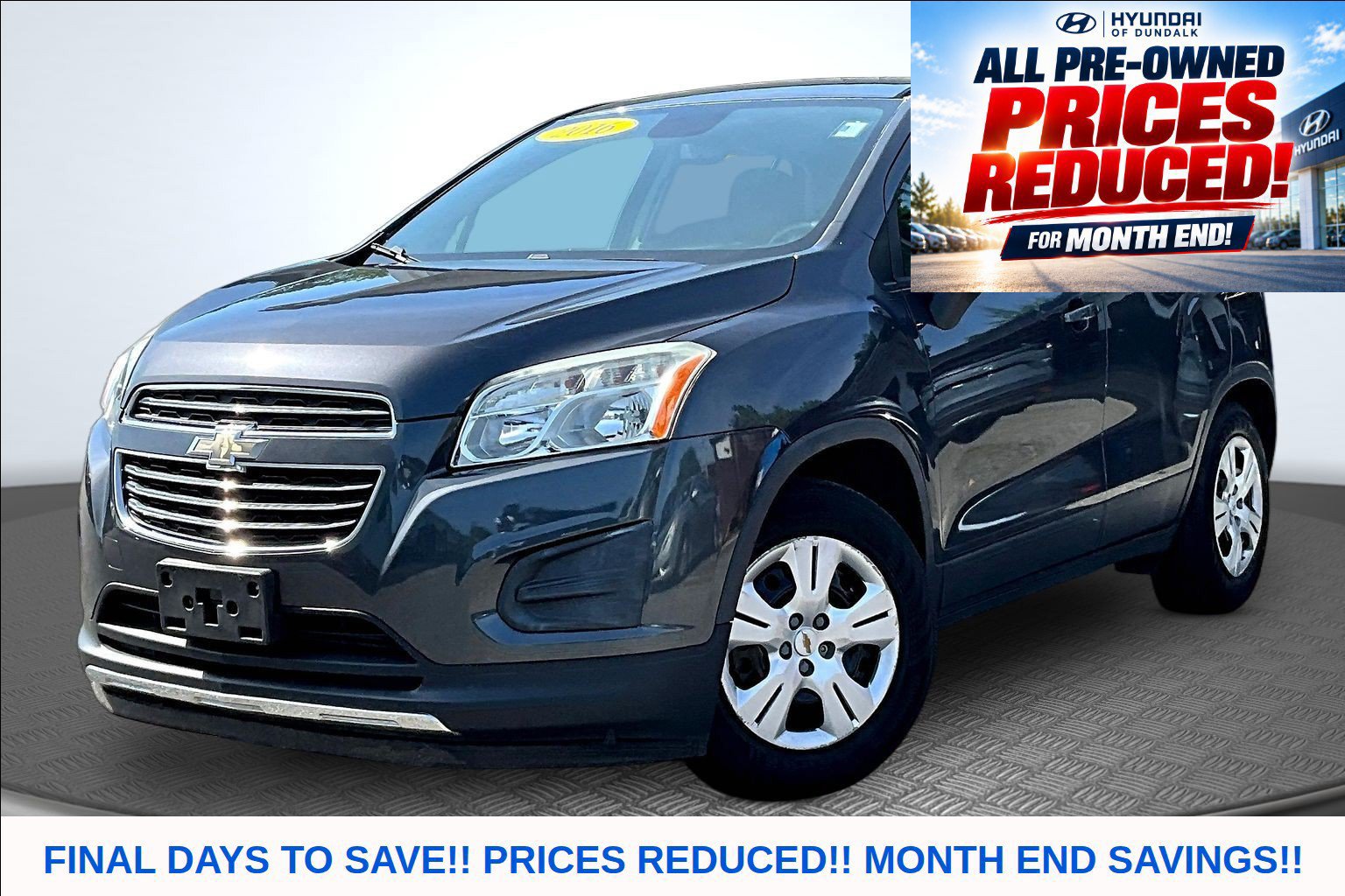 Used 2016 Chevrolet Trax LS