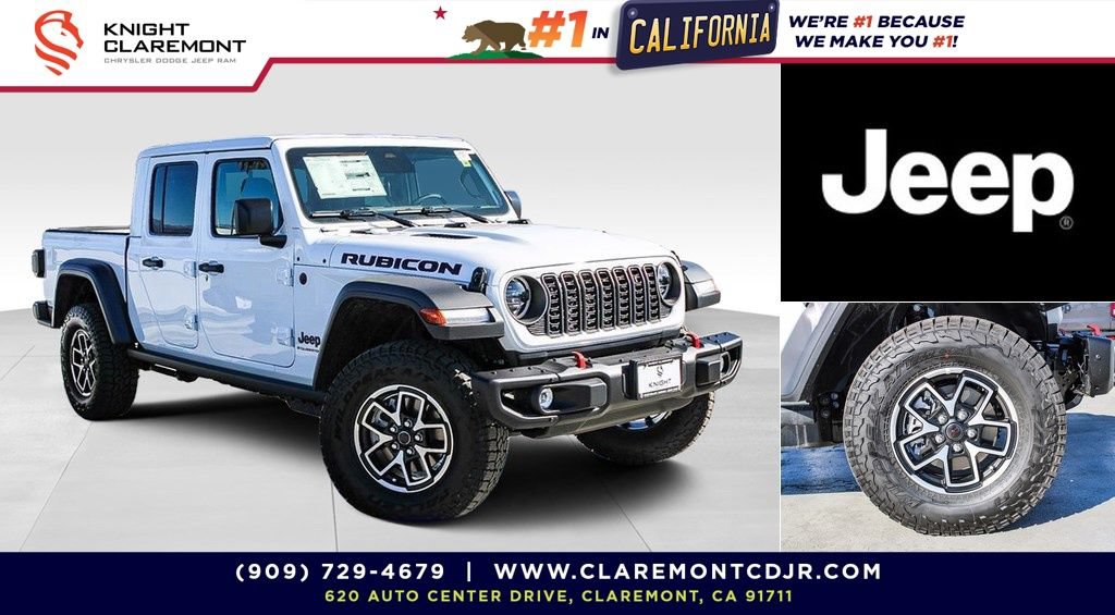 New 2026 Jeep Gladiator Rubicon w/ Steel Bumper Group
