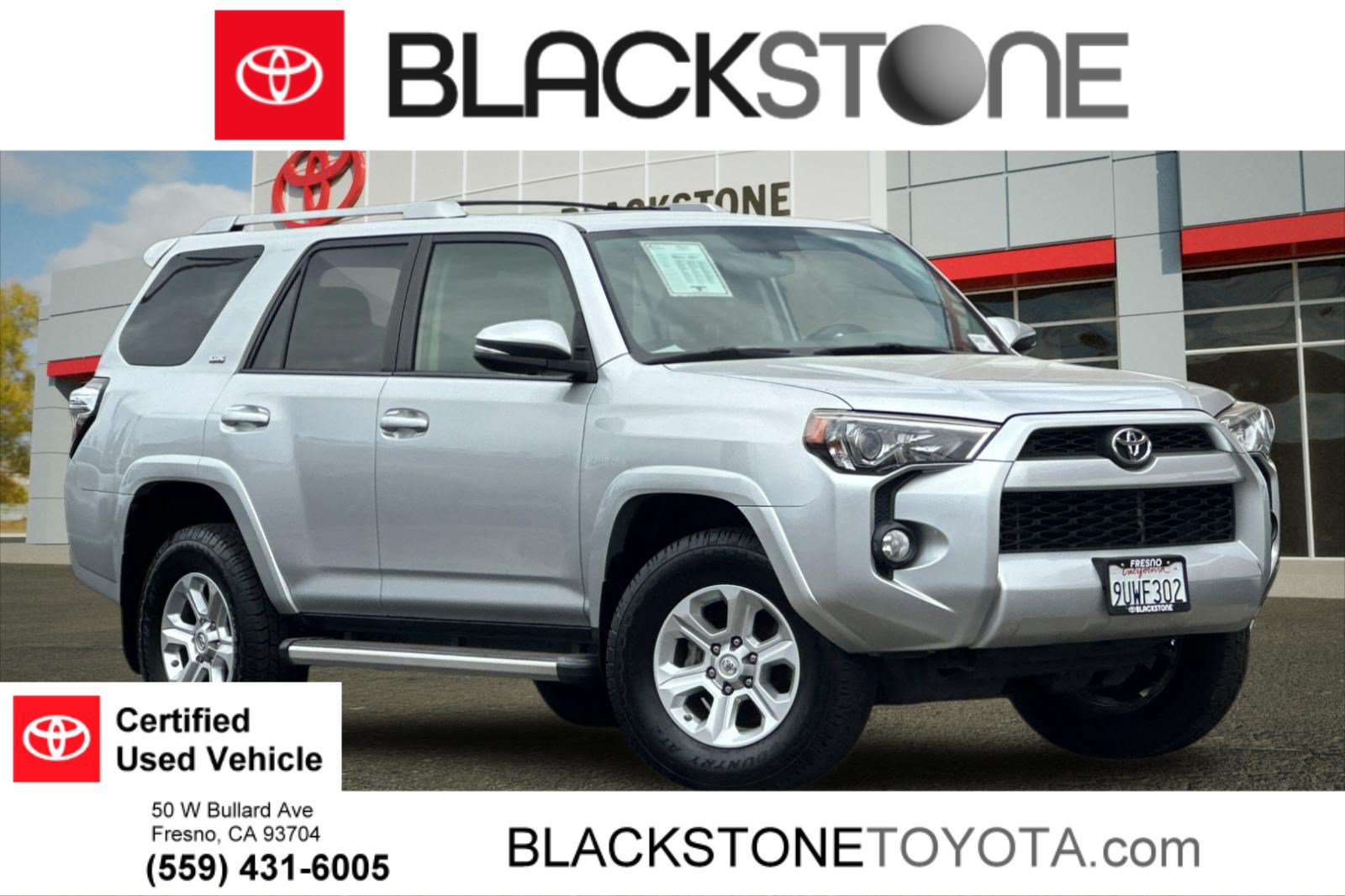 Certified 2018 Toyota 4Runner SR5 Premium AWD/4WD image 1
