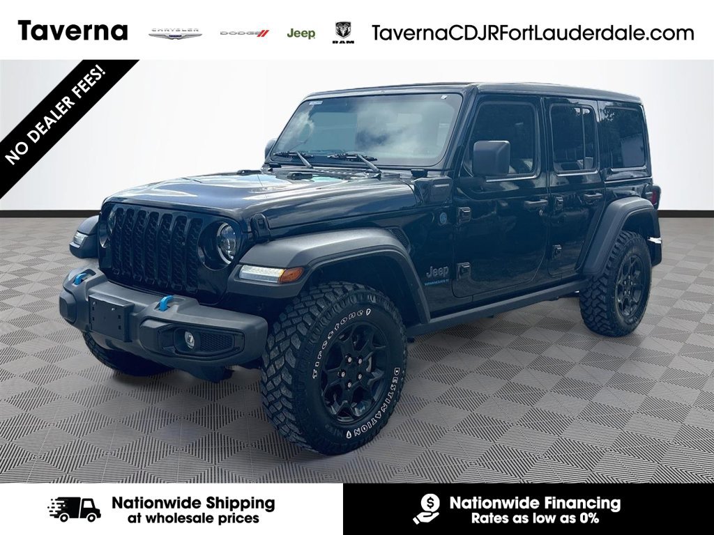 Certified 2023 Jeep Wrangler Unlimited w/ Sun & Screen Package
