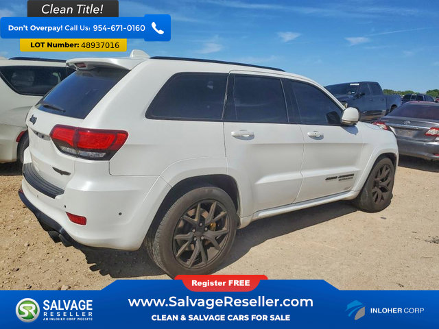 Used 2018 Jeep Grand Cherokee Trackhawk AWD/4WD image 4